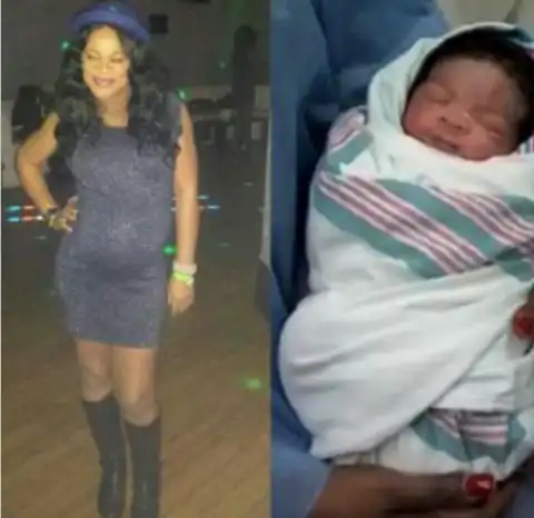 Actress Uchenna Nnanna and hubby welcome son