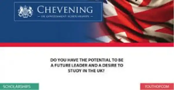 Application for 2016/2017 Chevening Scholarships For Postgraduate StudiesBegins