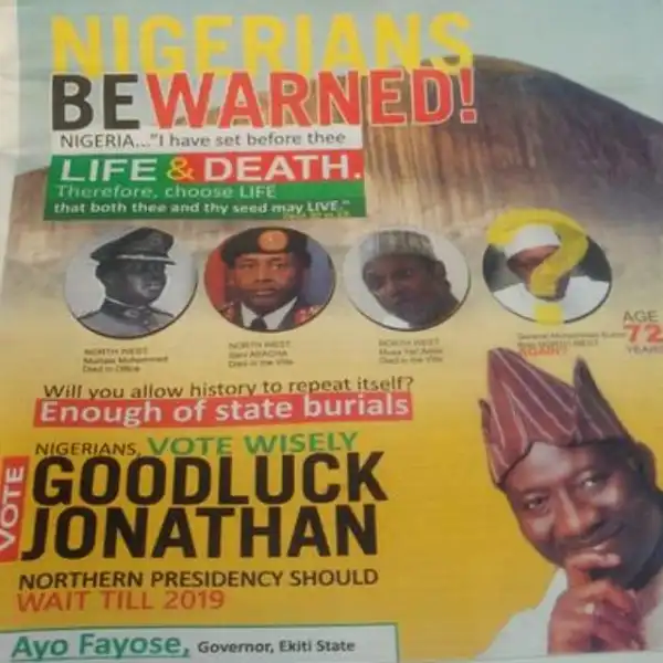 Buhari Finally Reacts To Fayose