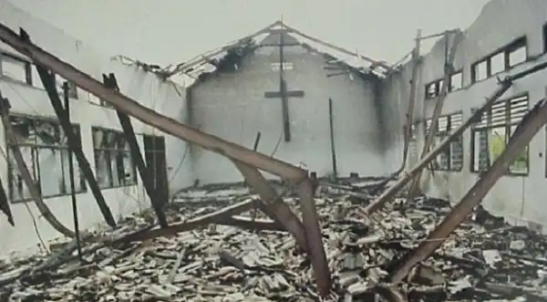 Burnt Church: Police Arrest 15 Youths In Kano