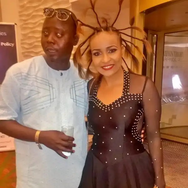 Checkout Doris Simeon’s Crazy Hairstyle To The ‘October 1? Movie Premiere