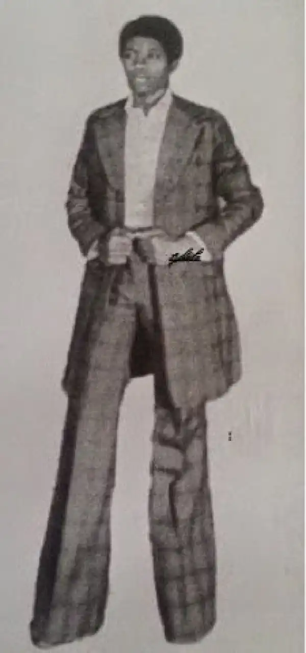Checkout Goodluck Jonathan as a Fashionable Young Man in the 70s