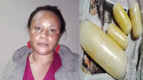 Female Drug Trafficker Caught Hiding Drugs In Her Vagina (Photo)
