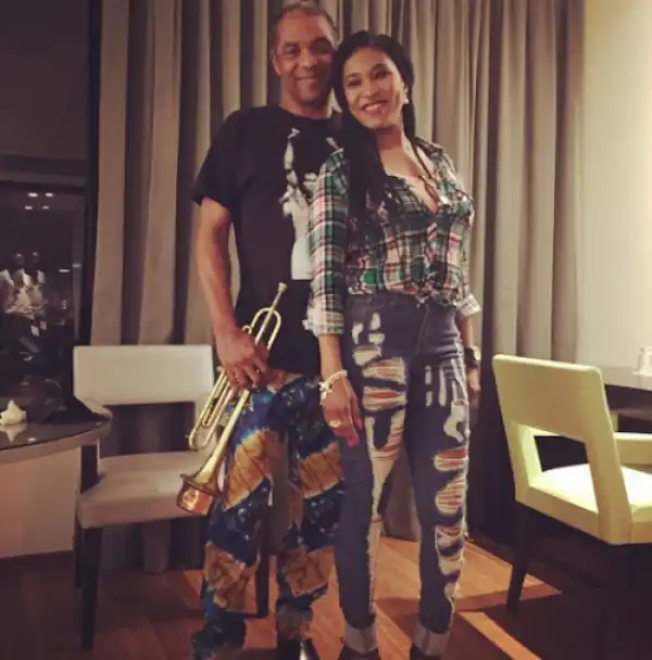 Femi & Funke Kuti, Ex-couple Share Another Pic