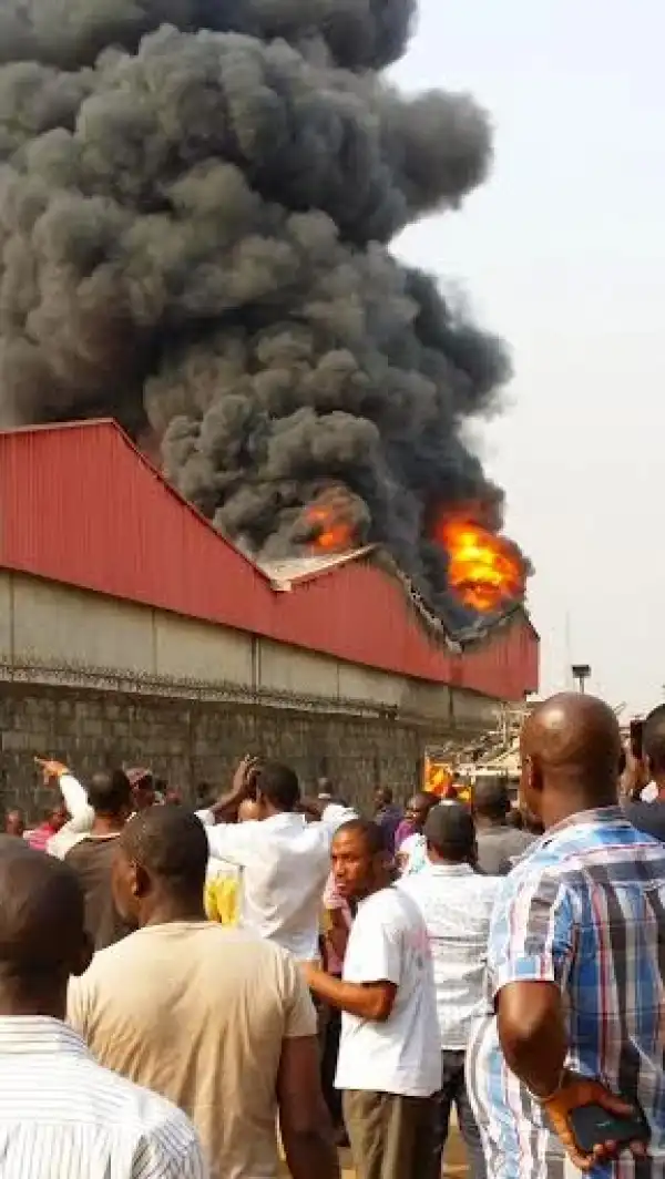 Fire incident at Kirikiri