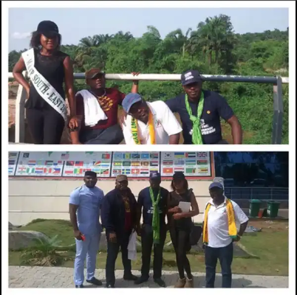 Four(4) Individuals Jog From Owerri To Orlu To Celebrate Imo State Gov. Okorocha’s Victory