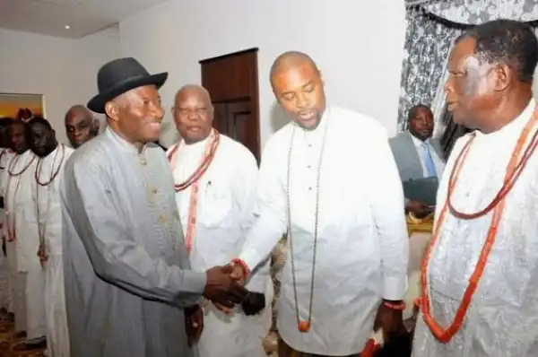 GEJ meets with Ijaw Leaders, Urhobo Stake holders, others in Delta