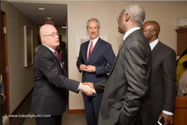 Gov Fashola Visits US Senate Building 