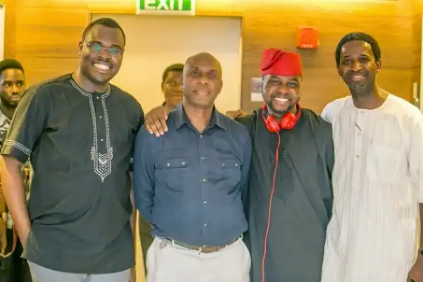 Governor Amaechi throws surprise birthday party for Adebola Williams