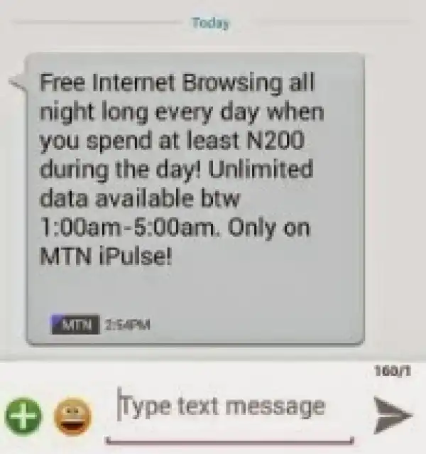 Grab Your MTN Unlimited Night Free Browsing Now