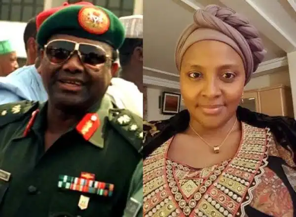 Gumsu Abacha Remembers Her Late Dad 17 Years After, Says He’s Nigeria’s Finest Head Of State