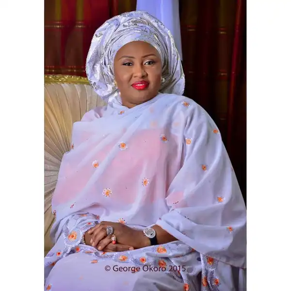Has Buhari Broken One Of His Campaign Promises? Aisha Buhari Gets Official Portrait