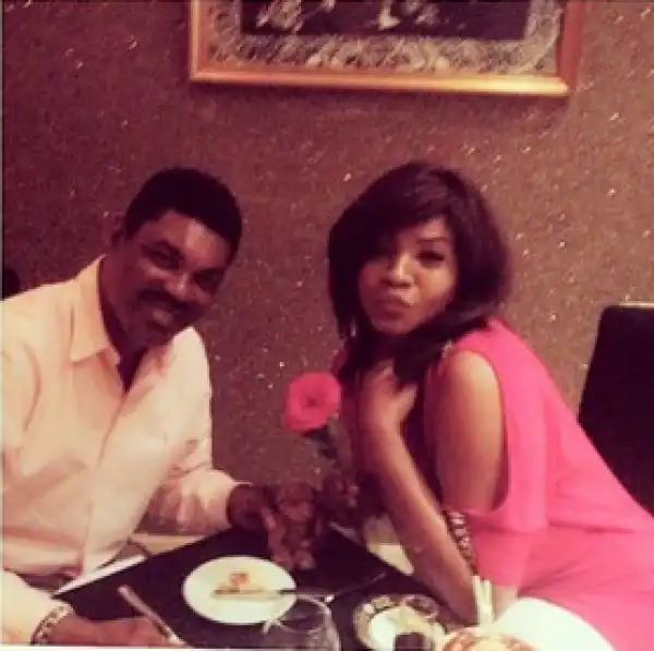 How star actress, Omotola spent Valentine