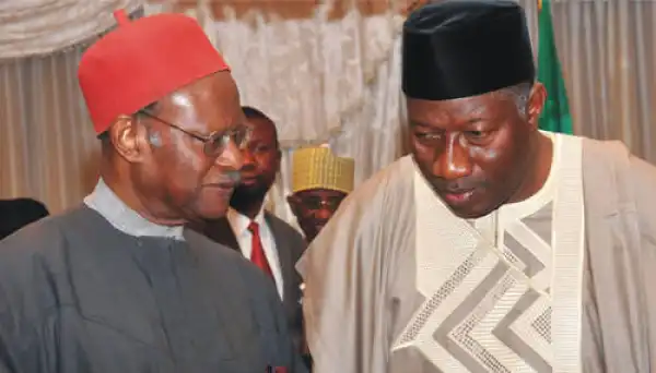 Jonathan Secretly Using Anyaoku To Beg President Buhari - Reports