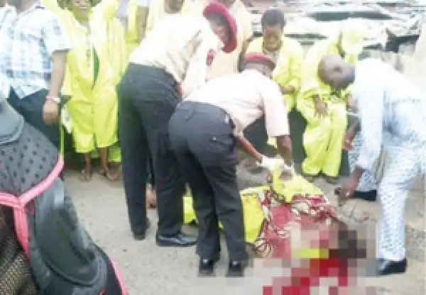 Motorist Crushes LAWMA Officials