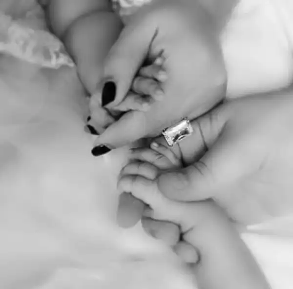 Nadia Buhari shows a glimpse of her twin angels.