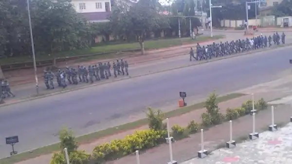 Nigeria Navy Holds 2015 Second Quarter Route March Today