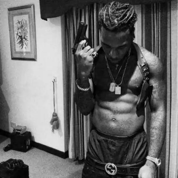 Photo: Burna Boy Flaunts His Gun On Instagram