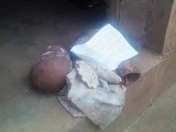 Photo: Juju Found In Bishop’s House In Edo