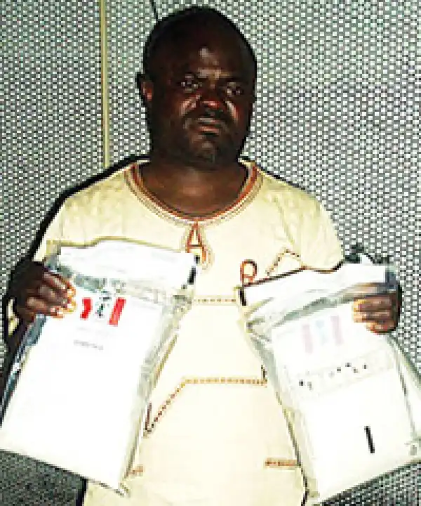 Photo: NDLEA Arrests South African-Based Nigerian With Drugs