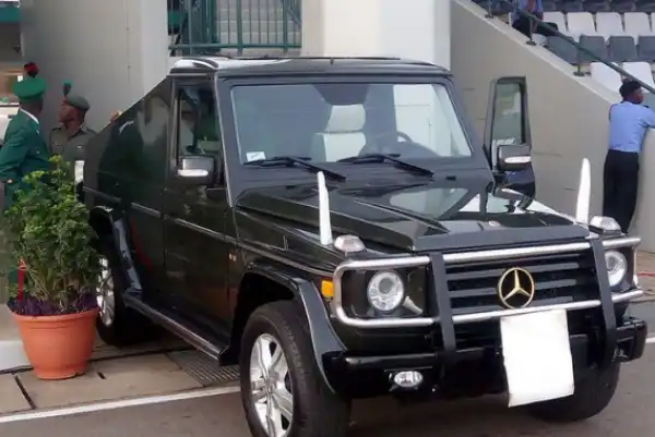 Photo: Presidential G-Wagon Ready For The Inauguration