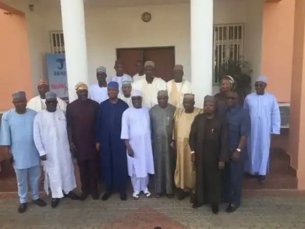 Photo: Senators Pay Atiku Abubakar Courtesy Visit