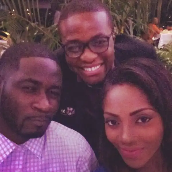 Photo: Tiwa & Teebillz Spotted Together At Tunde Demurun’s birthday!