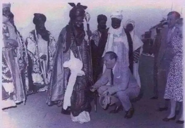 Photo Of Emir Of Kano, Muhammadu Sanusi II When He Was A Child