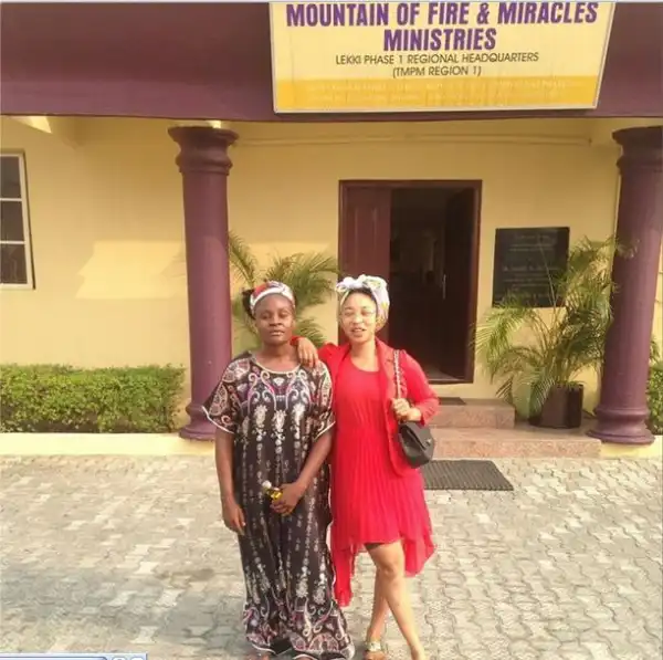 Photo Of Tonto Dikeh at MFM Church Earlier Today