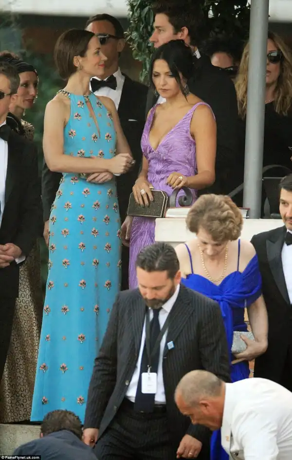 Photo from George Clooney and Amal