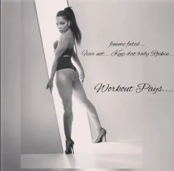 Photos: 35-Year-Old Dancer & Mother Of 2, Kaffy, Poses Half Unclad