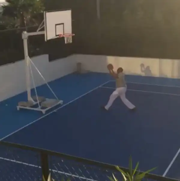 Photos: Bukola Saraki Plays Basketball In Honor Of D