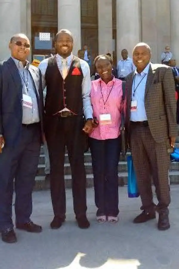 Photos: Desmond Elliot & Other Lagos House Of Assembly Members At U.S Conference For Legislators