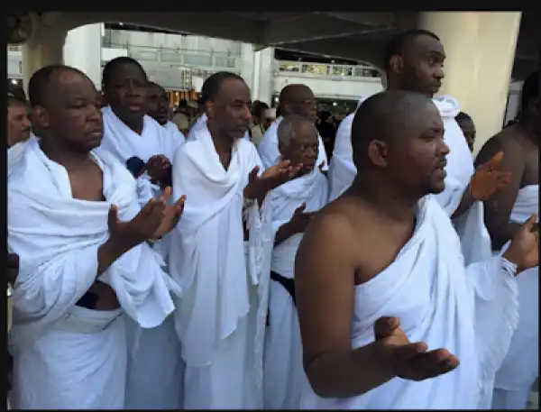 Photos: Emir Of Kano Lamido Sanusi II Spotted In Mecca For The Holy Pilgrimage