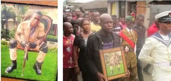 Photos: Nigerian Officer Died Saving Lives Of His Colleagues While Fighting Boko Haram 