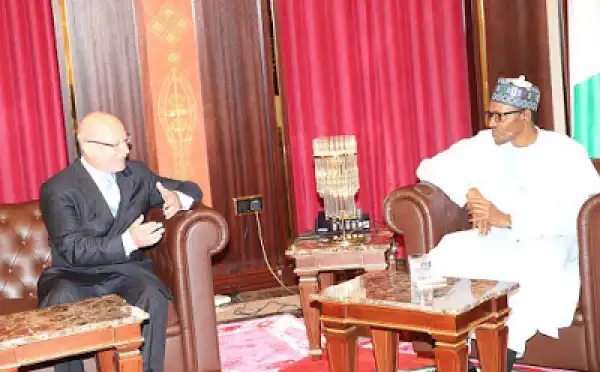 Photos: Pres. Buhari Receives Letter Of Credence From Ambassadors Of Belgium, Poland, Rwanda