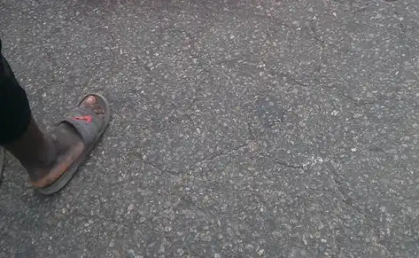 Photos: Speeding Vehicle Kills LAWMA Official In Lagos This Morning