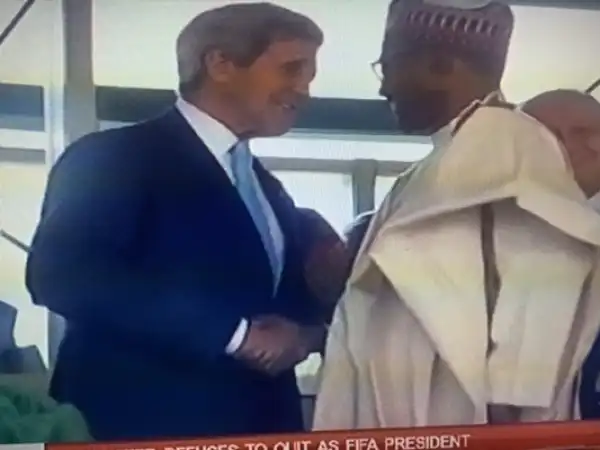 Photos From President-elect Buhari At The Inauguration