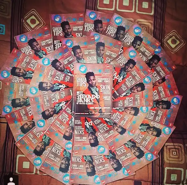 Reekado Banks covers 4Clique Magazine