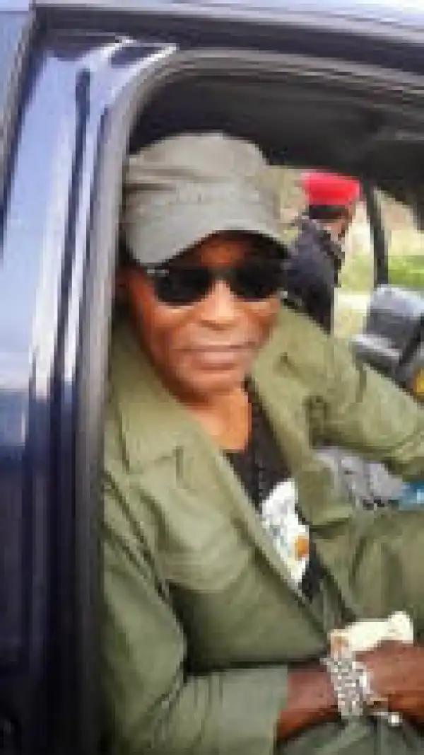 Richard Mofe Damijo Spotted On Movie Set