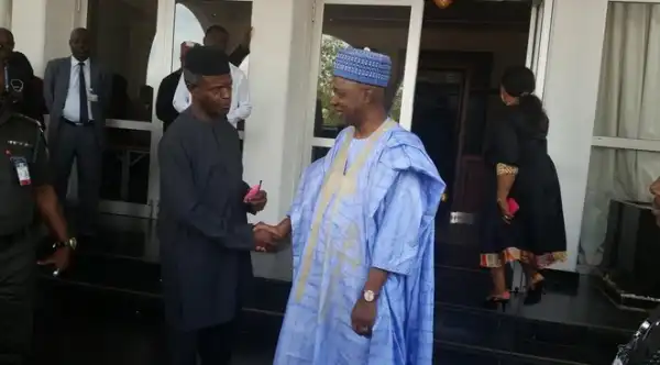 Sambo Hands Over Aguda House To Prof. Osinbajo 