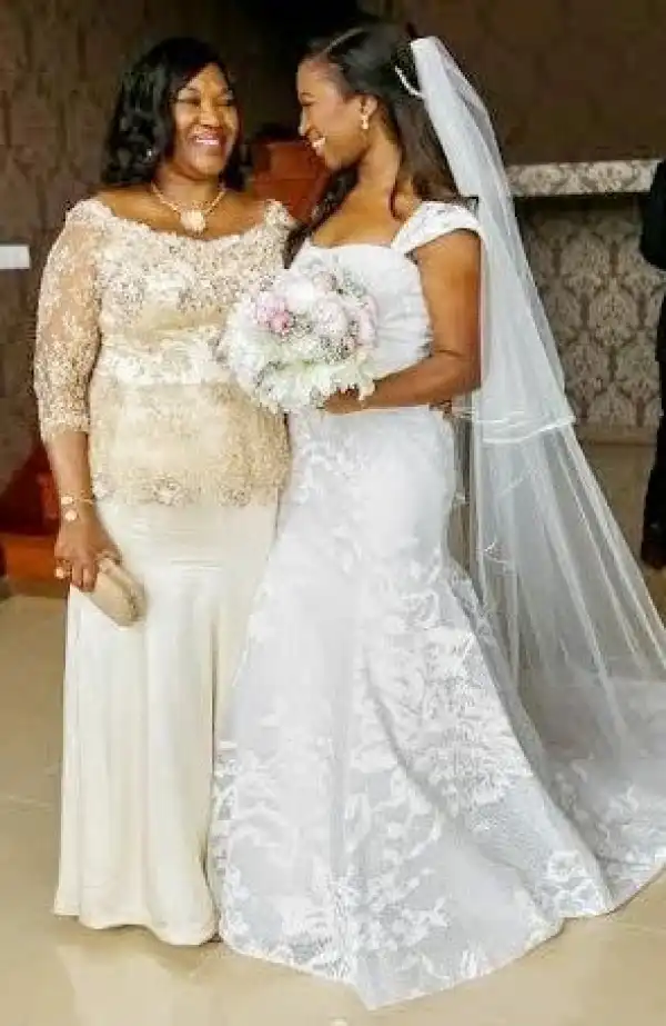 Simi Esiri wishes mum a happy birthday with beautiful pics from her wedding