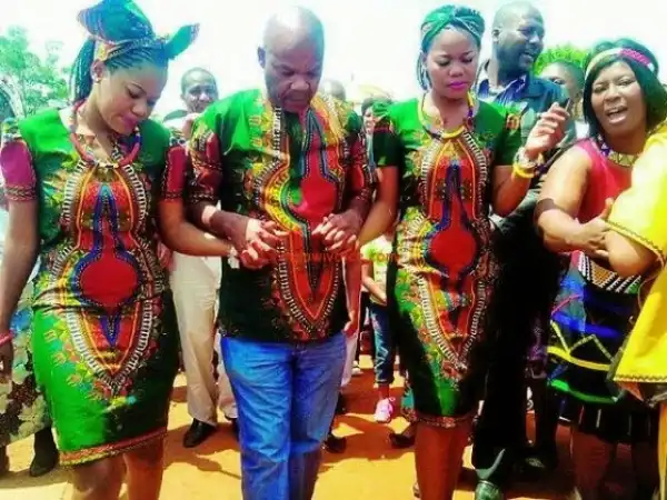 South African twin sisters who married the same man