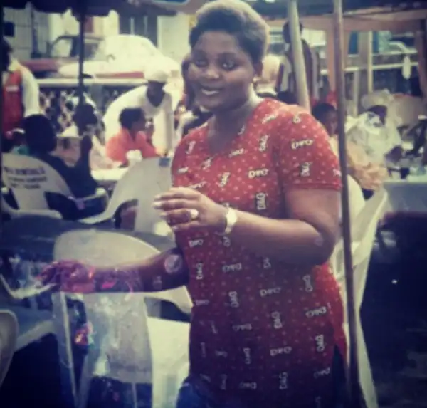 Throwback pic of actress Eniola Badmus