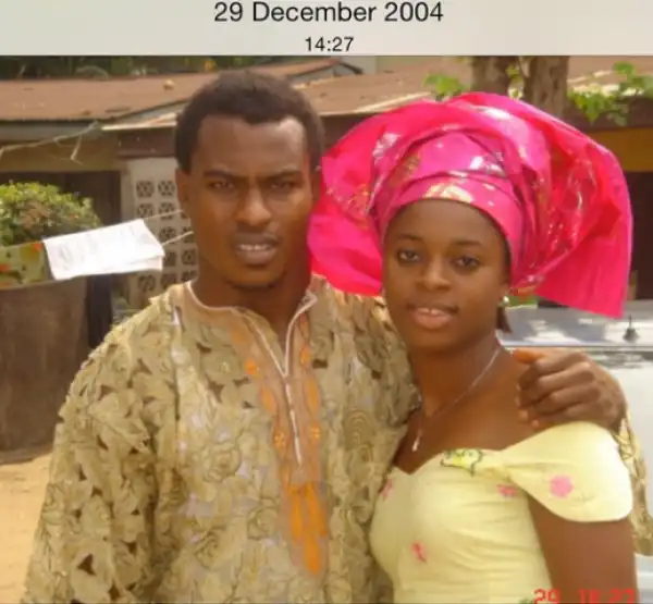 Vincent Enyeama shares throwback pic with wife