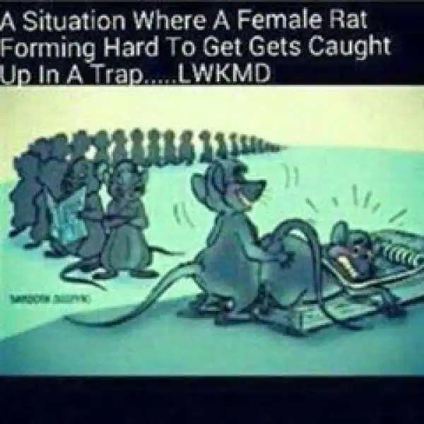 When A Babe Who Forms Alot Get Caught In A Trap, This Is What Happens