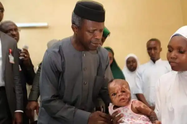 Why I Visited Borno, IDPs – Vice Pres. Osinbajo
