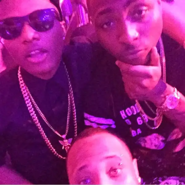 Wizkid And Davido Take A Selfie At D’banj 10th-year Anniversary