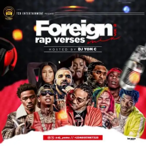 DJ Yomc – Best Foreign Rap Verses Mix 2.0