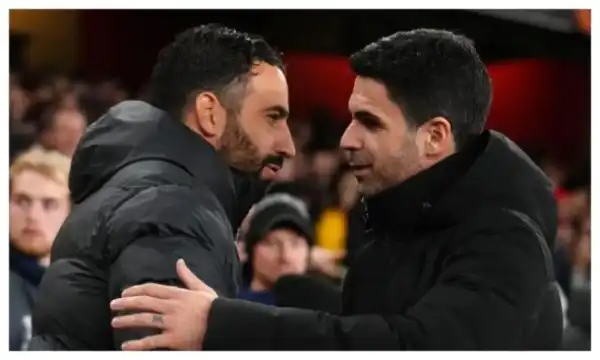 EPL: Arteta advises Amorim ahead Arsenal vs Man United